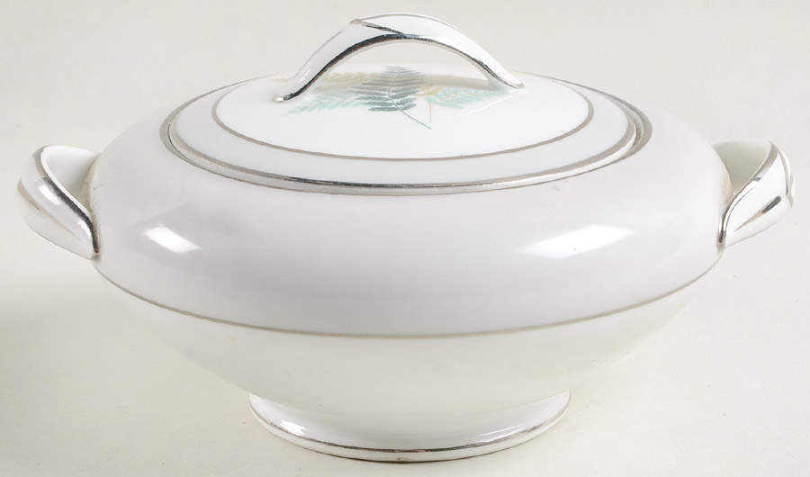Fernwood Sugar Bowl & Lid by Noritake-1