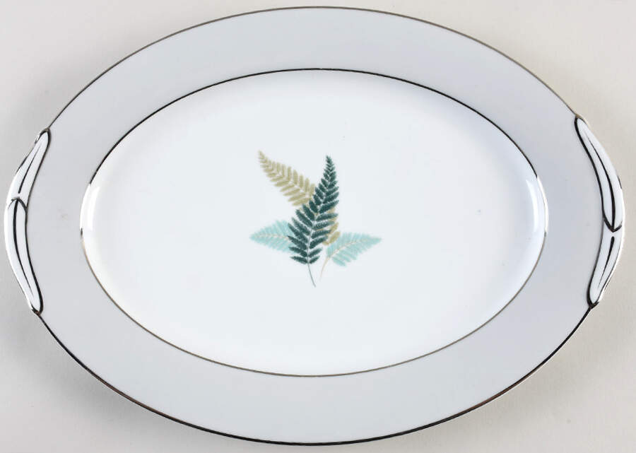 Fernwood 13" Oval Serving Platter by Noritake-1