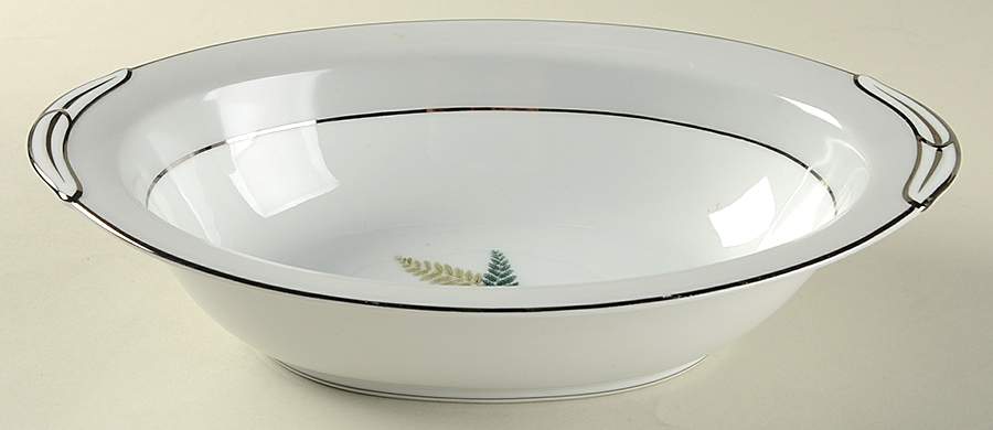 Fernwood 10" Oval Vegetable Bowl by Noritake-1