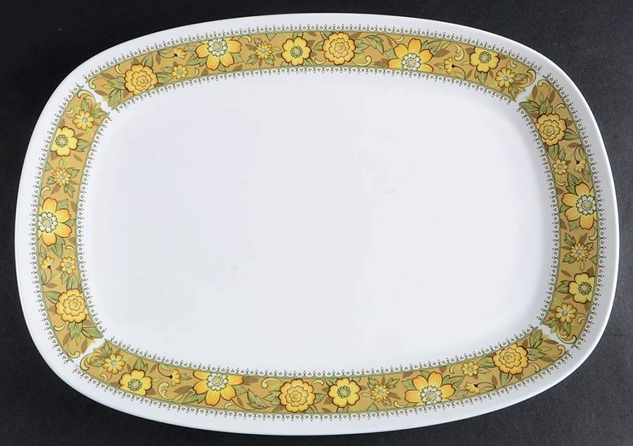 Festival 15" Oval Serving Platter by Noritake-1