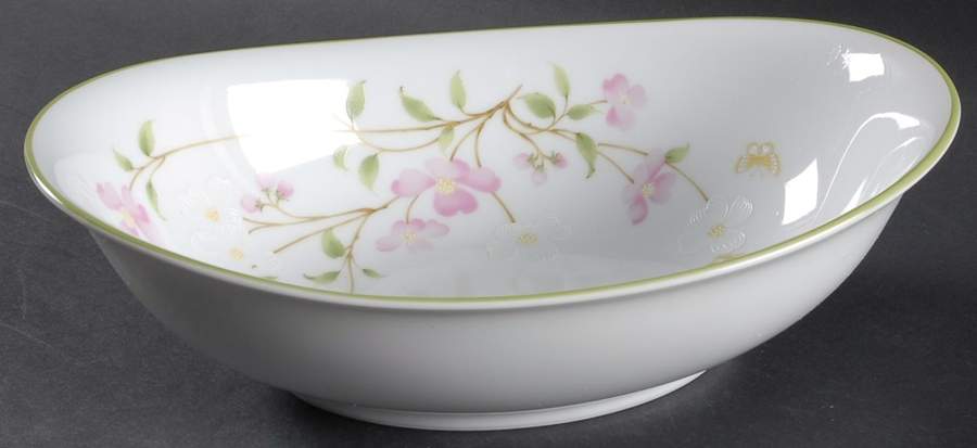 First Blush 10" Oval Vegetable Bowl by Noritake-1
