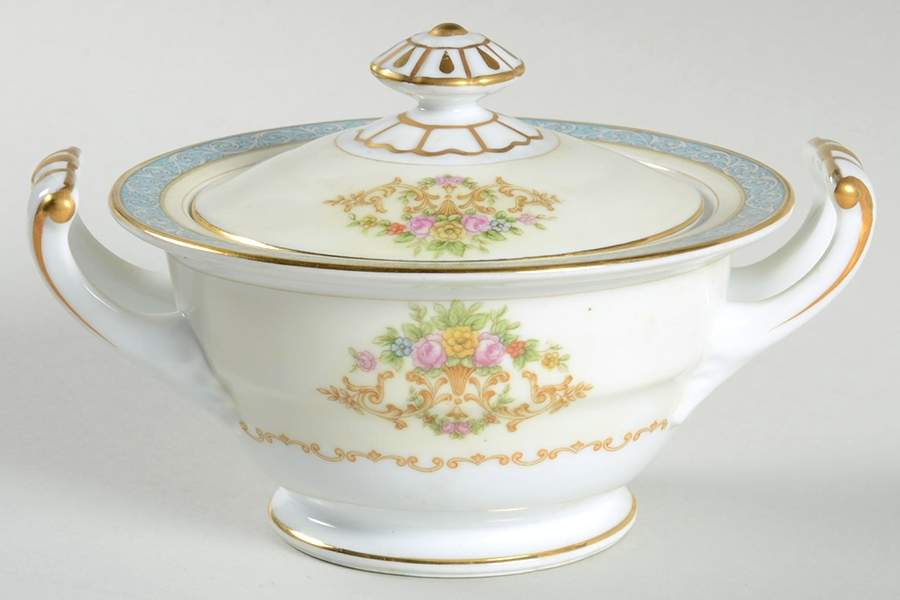Fiesta Sugar Bowl & Lid by Noritake-1