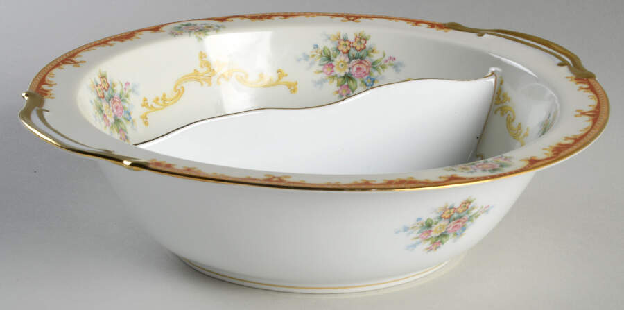 Fiesta Round Divided Vegetable Bowl by Noritake-1