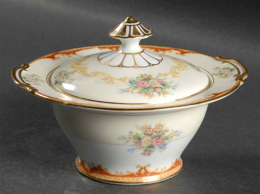 Fiesta Sugar Bowl & Lid by Noritake-1