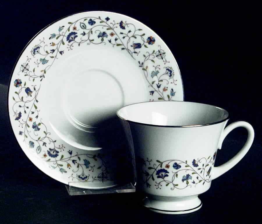 Fiesta Footed Cup & Saucer Set by Noritake-1