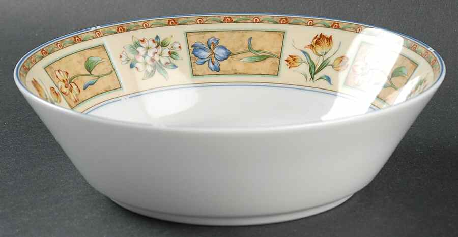 Fiesta Flowers Coupe Soup Bowl by Noritake-1