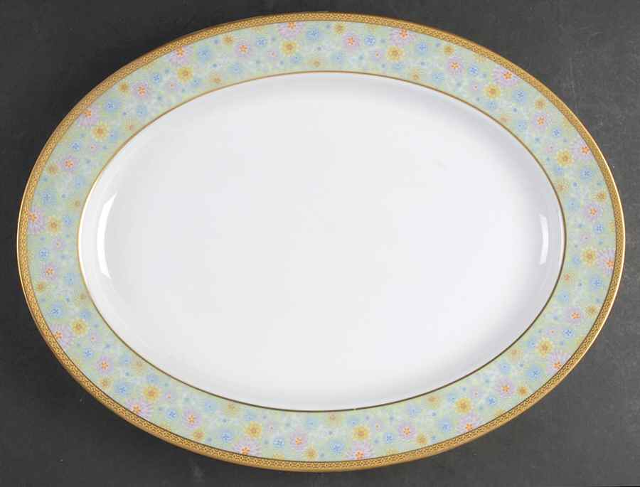 Figaro 16" Oval Serving Platter by Noritake-1