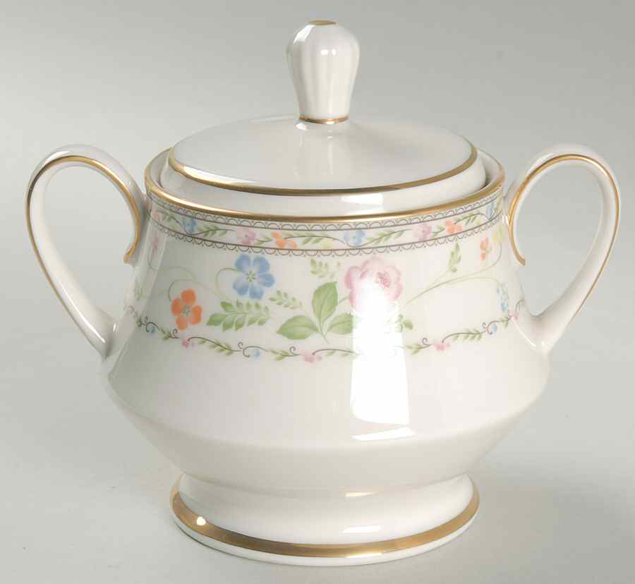 Finale Sugar Bowl & Lid by Noritake-1
