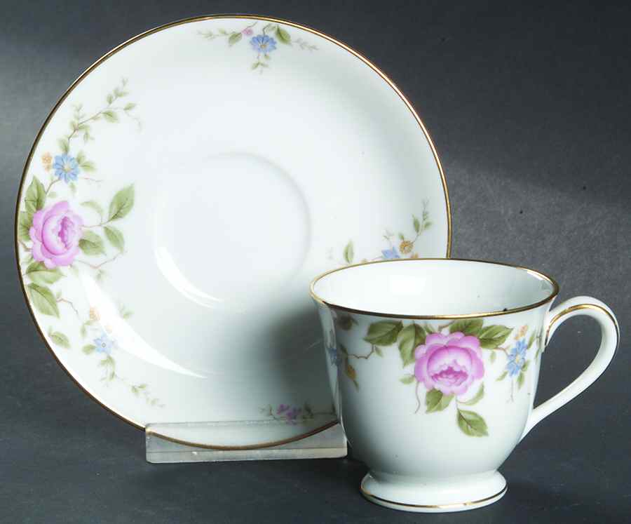 Firenze Footed Demitasse Cup & Saucer Set by Noritake-1
