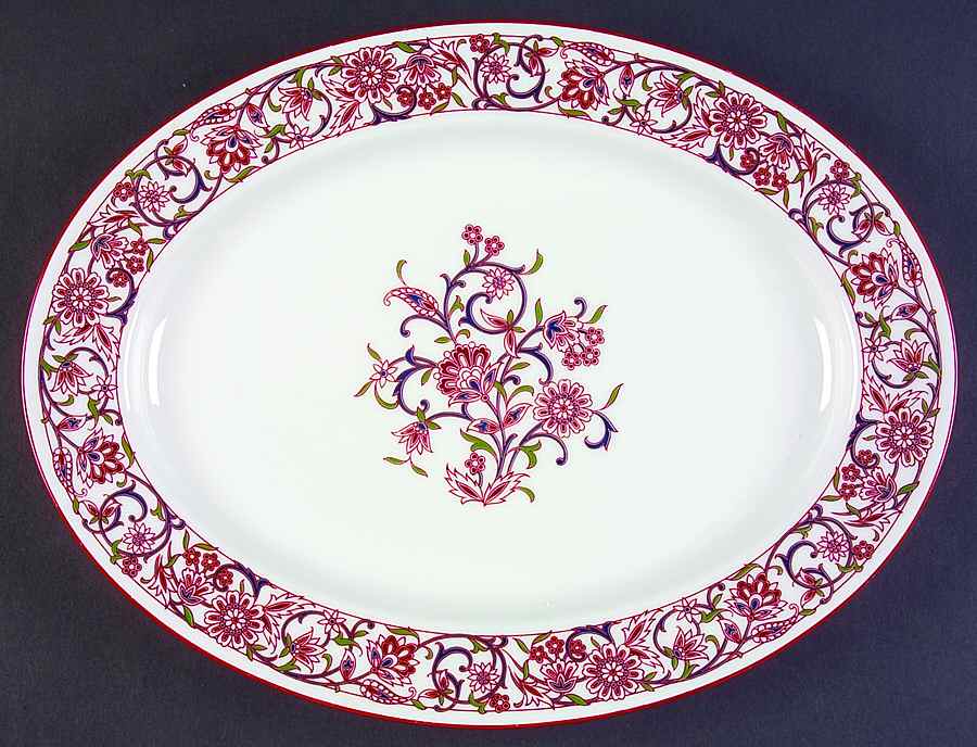 Firedance 13" Oval Serving Platter by Noritake-1