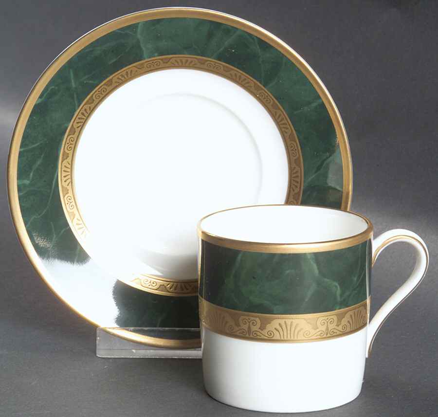 Fitzgerald Flat Demitasse Cup & Saucer Set by Noritake-1