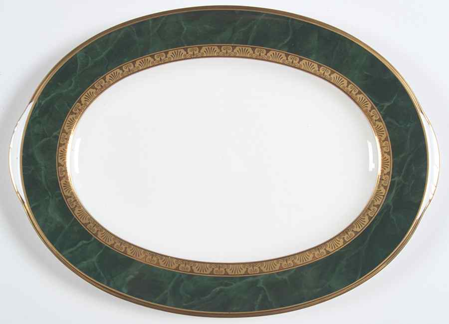 Fitzgerald 12" Oval Serving Platter by Noritake-1