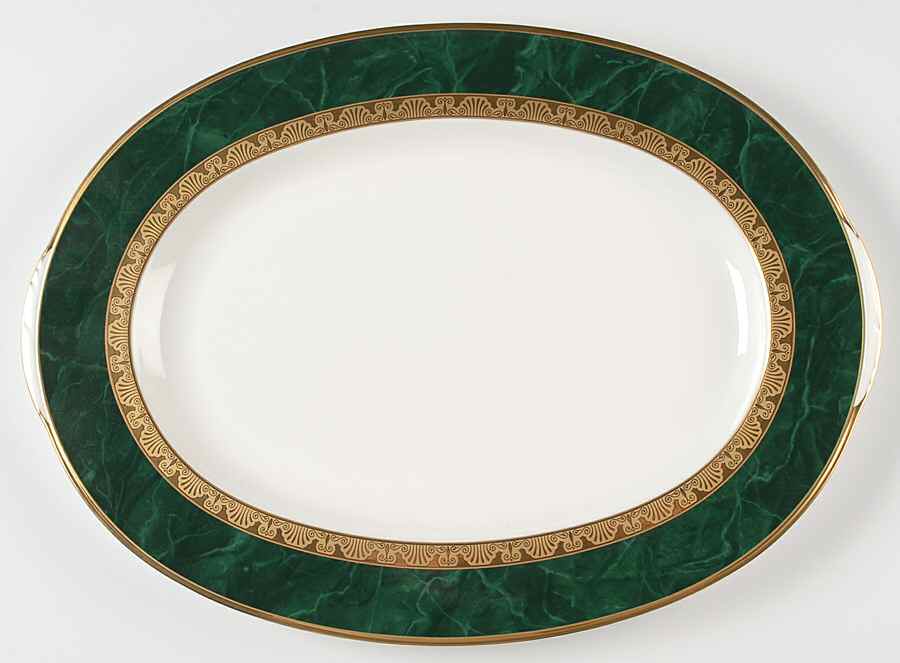 Fitzgerald 16" Oval Serving Platter by Noritake-1