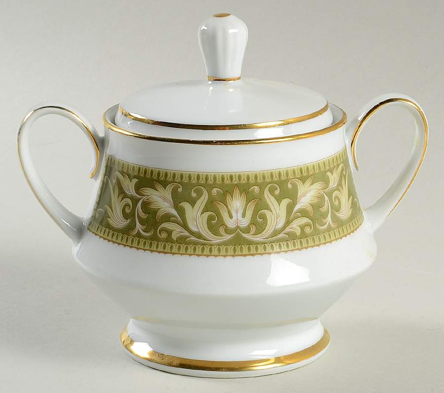 Flanders Sugar Bowl & Lid by Noritake-1