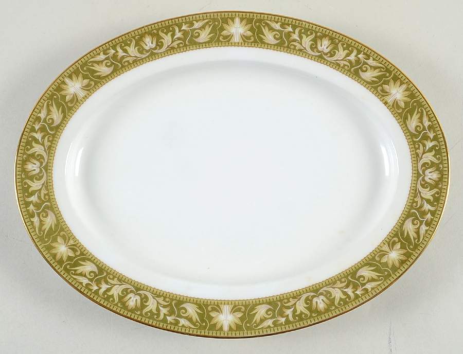Flanders 11" Oval Serving Platter by Noritake-1