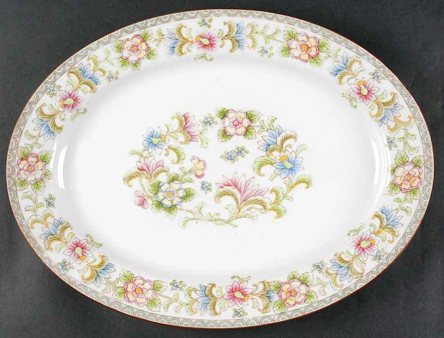 The Flamengo 16" Oval Serving Platter by Noritake-1