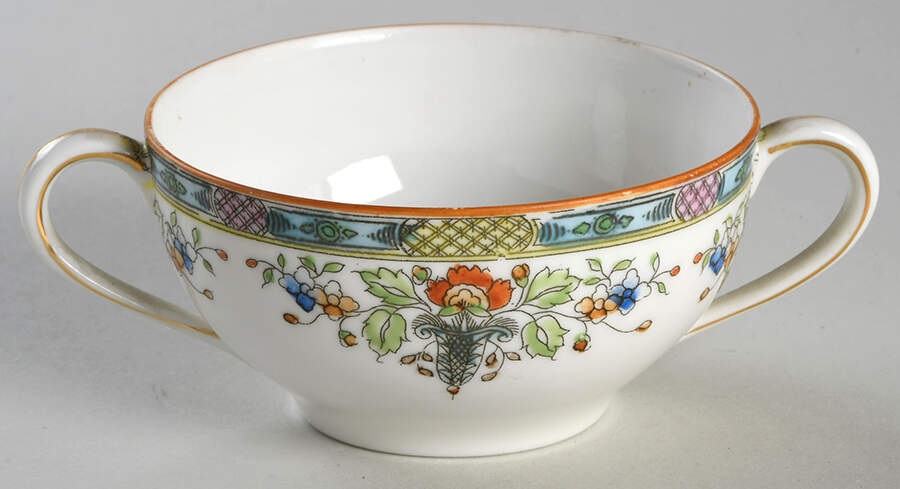 Florian Bassett Flat Bouillon Cup by Noritake-1