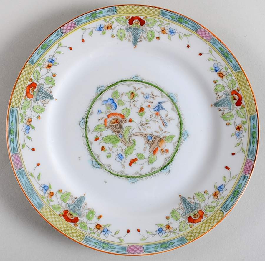 Florian Bassett Salad Plate by Noritake-1