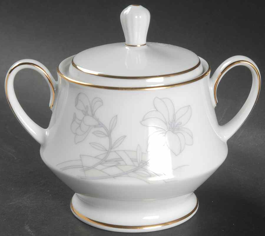 Floral Dream Sugar Bowl & Lid by Noritake-1