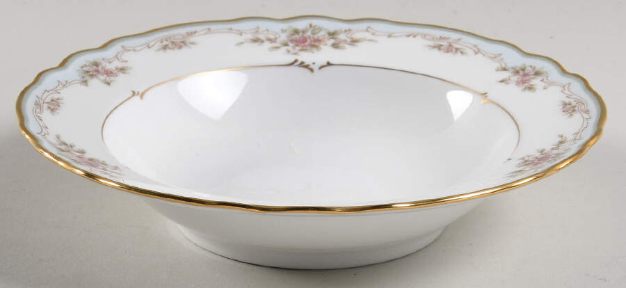 Floral Embrace Rim Fruit/Dessert (Sauce) Bowl by Noritake-1