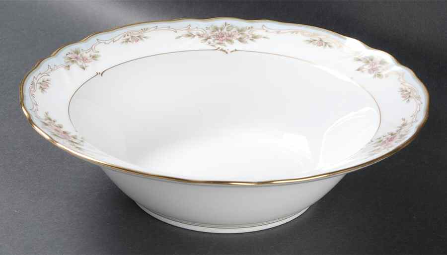 Floral Embrace 9" Round Vegetable Bowl by Noritake-1