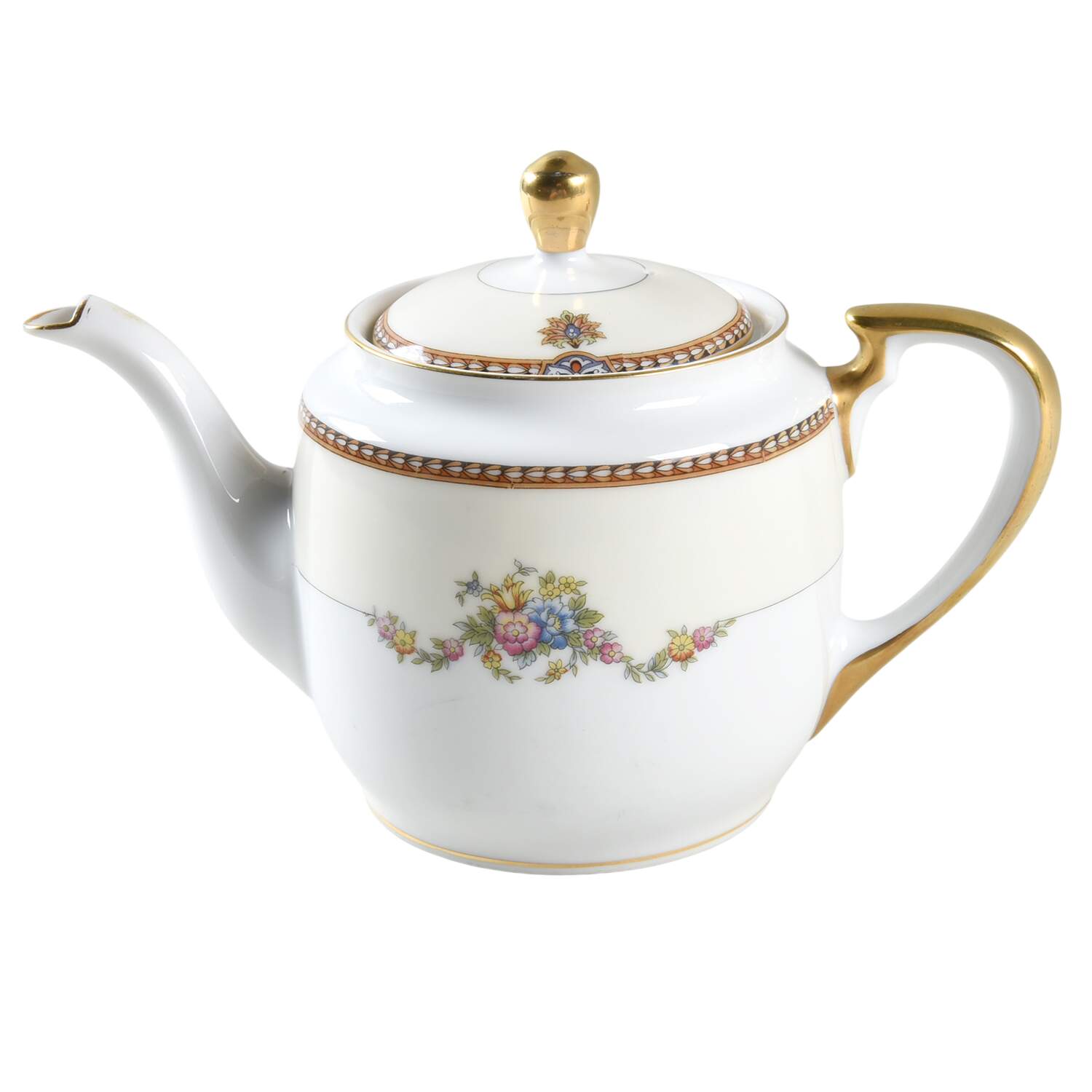 Fleurette Teapot & Lid by Noritake-1