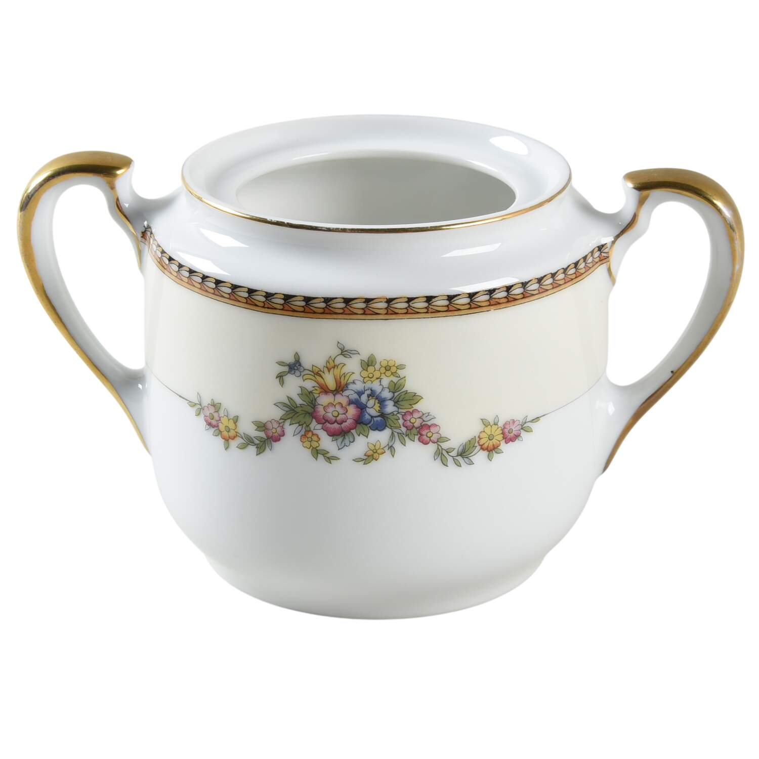 Fleurette Sugar Bowl No Lid by Noritake-1