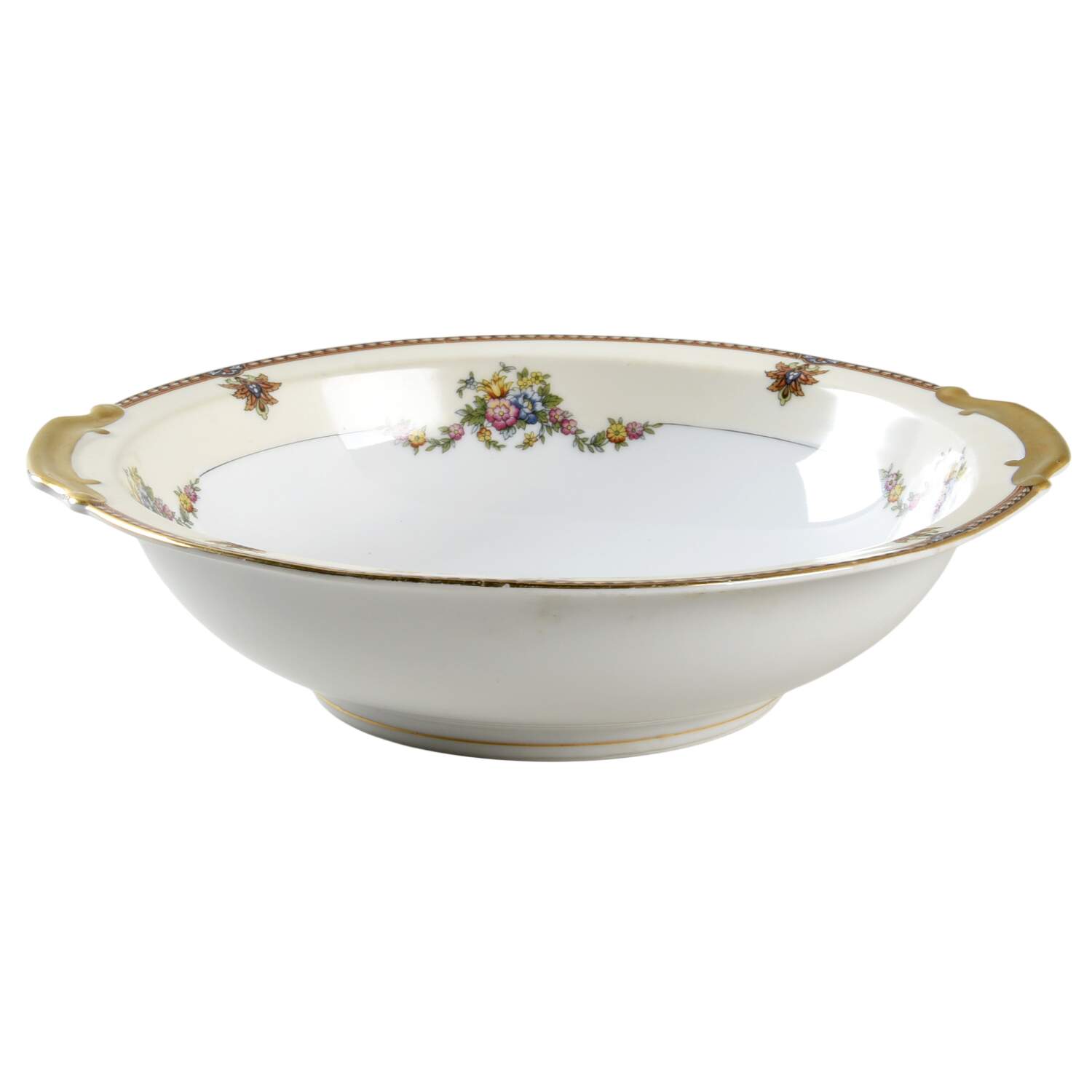 Fleurette 10" Round Vegetable Bowl by Noritake-1