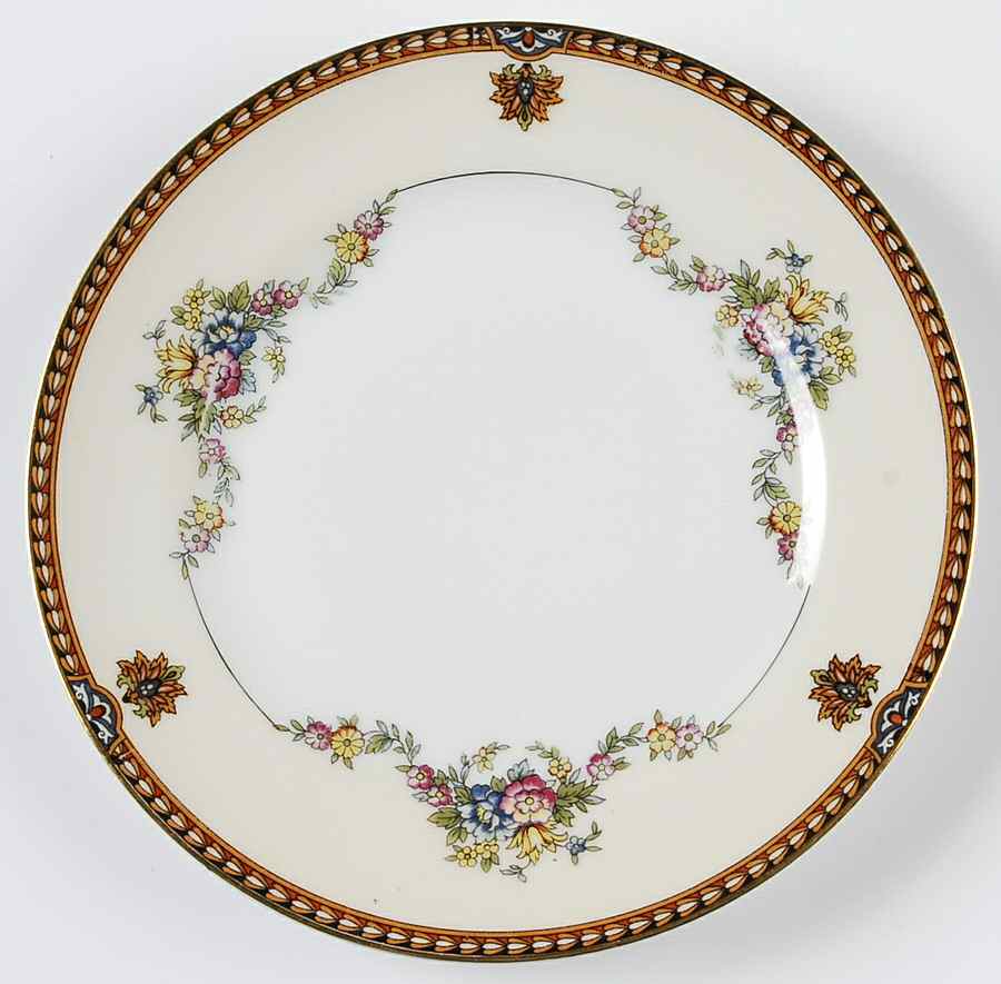 Fleurette Bread & Butter Plate by Noritake-1