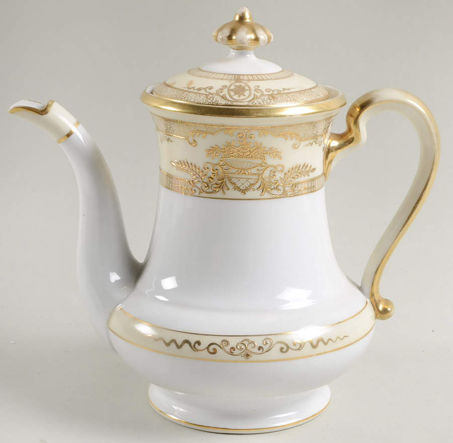 Fleurgold Coffee Pot & Lid by Noritake-1