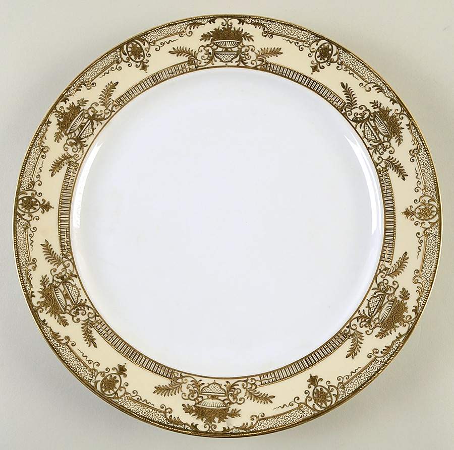 Fleurgold 12" Chop Plate (Round Platter) by Noritake-1