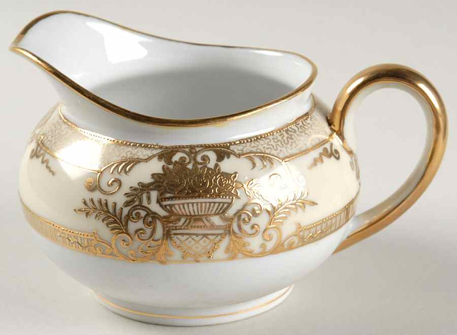 Fleurgold Creamer by Noritake-1