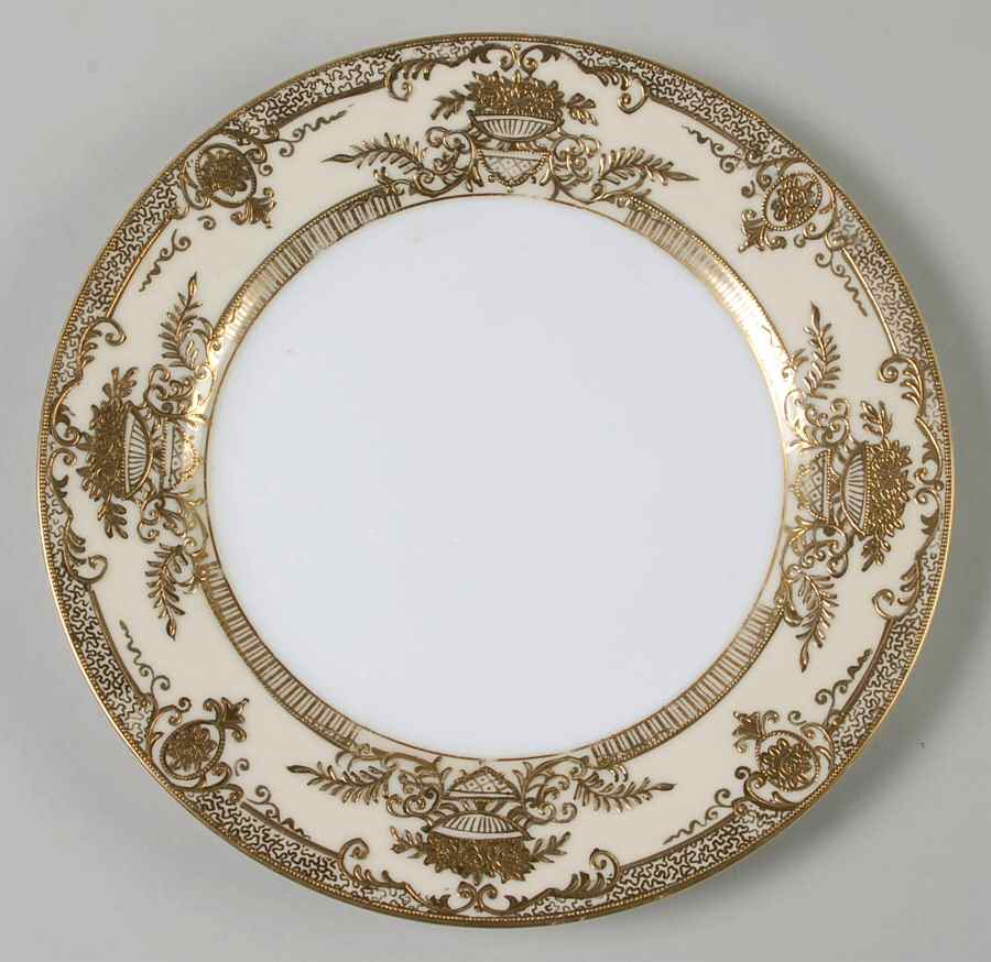 Fleurgold Luncheon Plate by Noritake-1