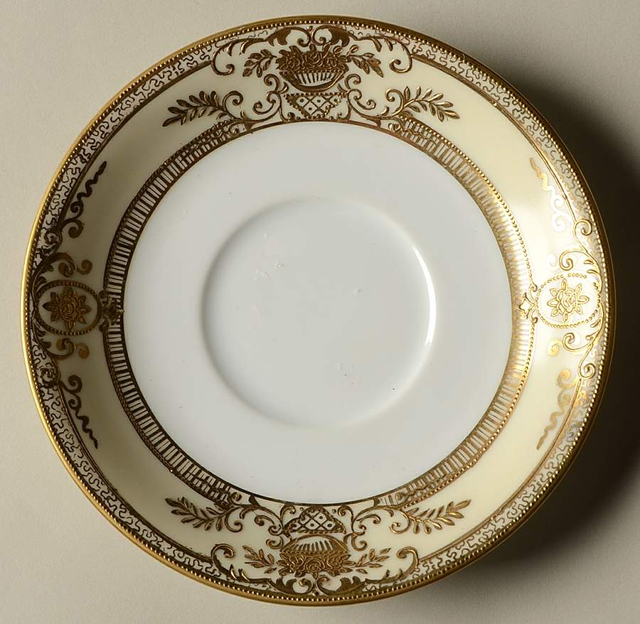 Fleurgold Saucer for Footed Cup by Noritake-1