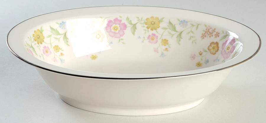 Flirtation 10" Oval Vegetable Bowl by Noritake-1