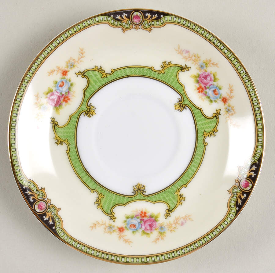 Floreal Saucer for Flat Cup by Noritake-1