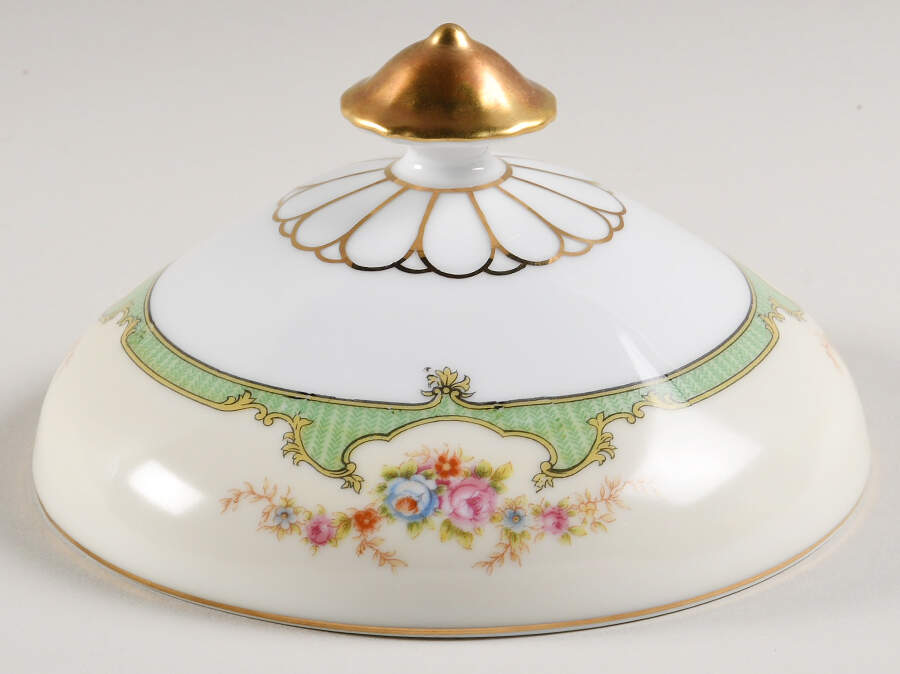 Floreal Lid for Round Butter by Noritake-1