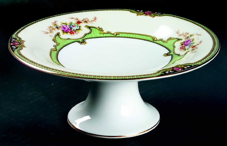 Floreal Round Compote (Height X Width) by Noritake-1