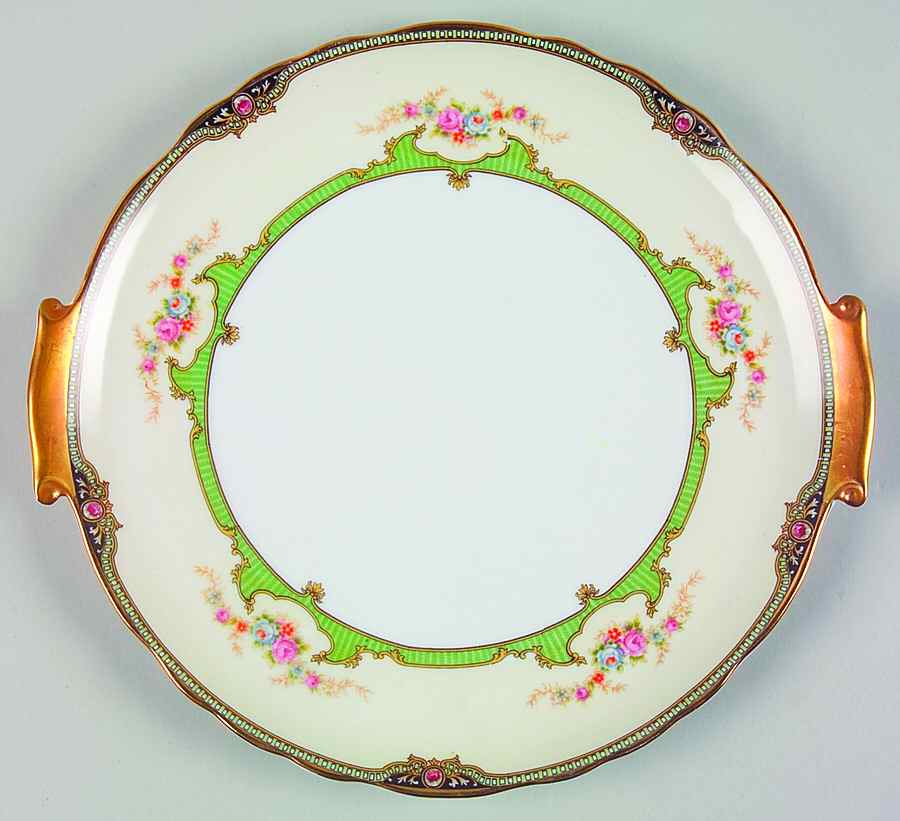 Floreal Handled Cake Plate by Noritake-1