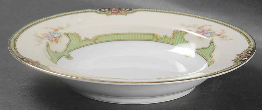 Floreal Rim Cereal Bowl by Noritake-1