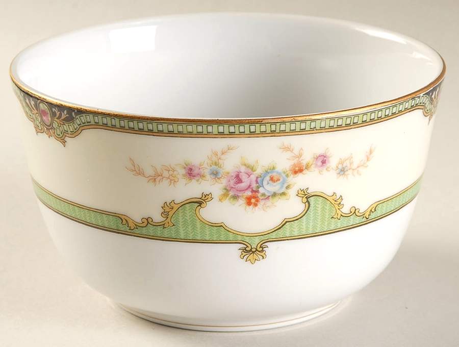 Floreal Cranberry Bowl by Noritake-1