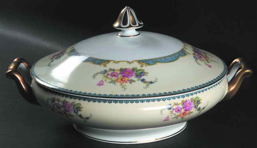 Flodena Round Covered Vegetable by Noritake-1