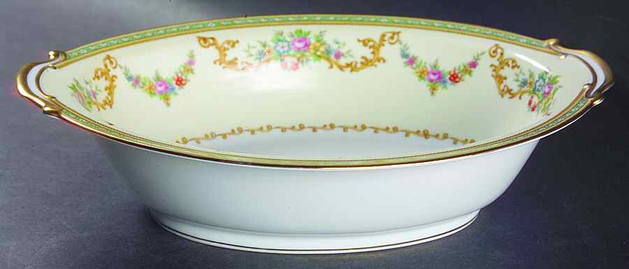 Flomar 10" Oval Vegetable Bowl by Noritake-1
