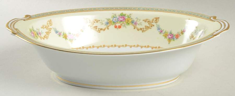 Flomar 10" Oval Vegetable Bowl by Noritake-1