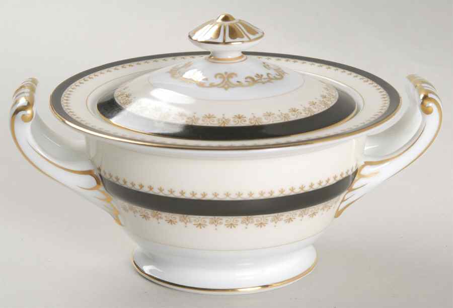 Flora Sugar Bowl & Lid by Noritake-1