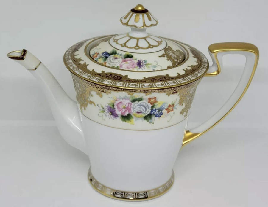 Floragold Coffee Pot & Lid by Noritake-1