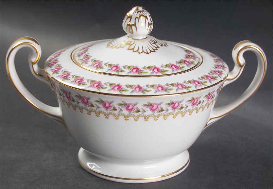 Floralee Sugar Bowl & Lid by Noritake-1