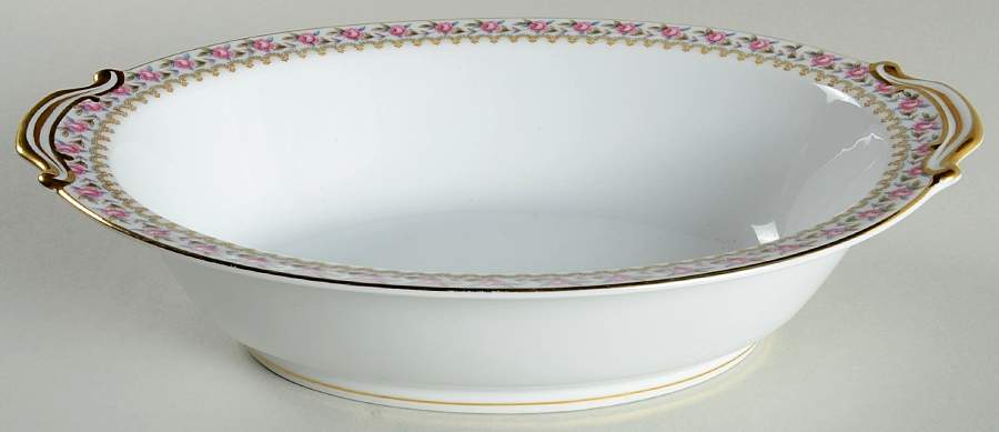 Floralee 10" Oval Vegetable Bowl by Noritake-1