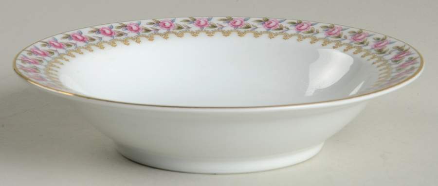 Floralee Rim Fruit/Dessert (Sauce) Bowl by Noritake-1