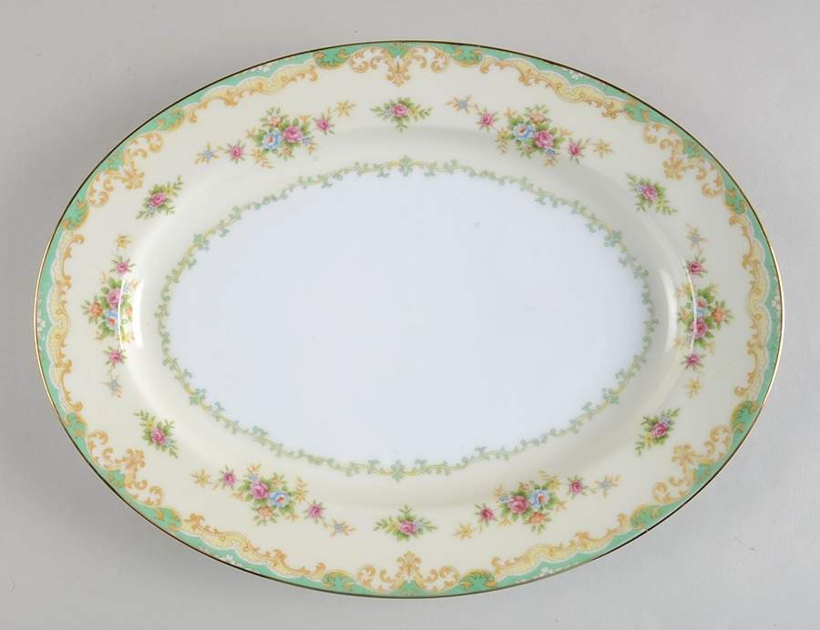 Floralia 11" Oval Serving Platter by Noritake-1